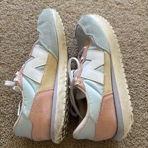 New balance 237 women’s 8.5 kids 7 spring pastel